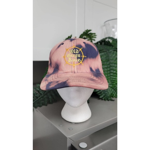 Old Guys Rule Custom Bleach-dyed Hat - Picture 2 of 8